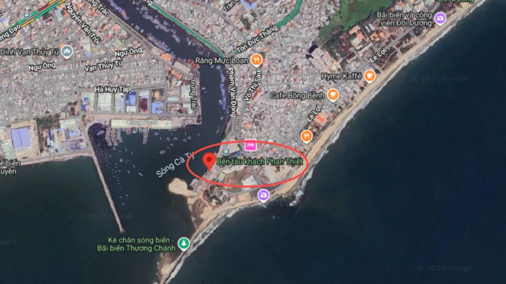 Địa chỉ cảng Phan Thiết Phú Quý